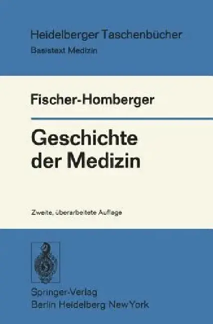 Cover of Geschichte Der Medizin