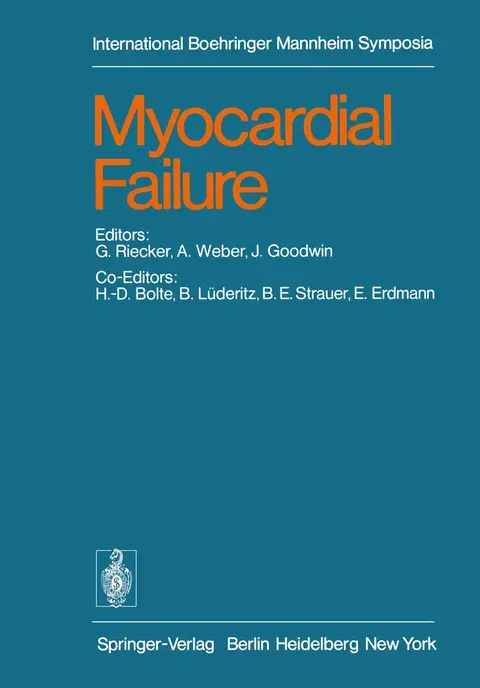 Cover of Myocardial Failure
