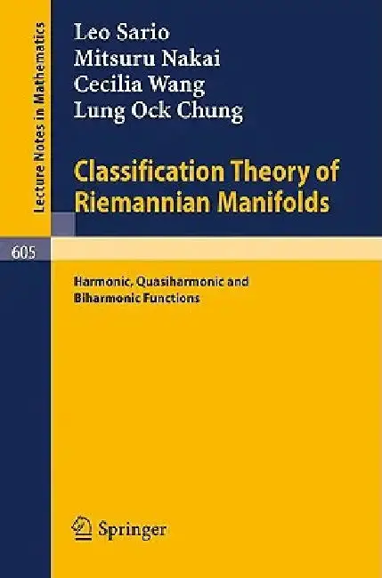 Cover of Classification Theory of Riemannian Manifolds