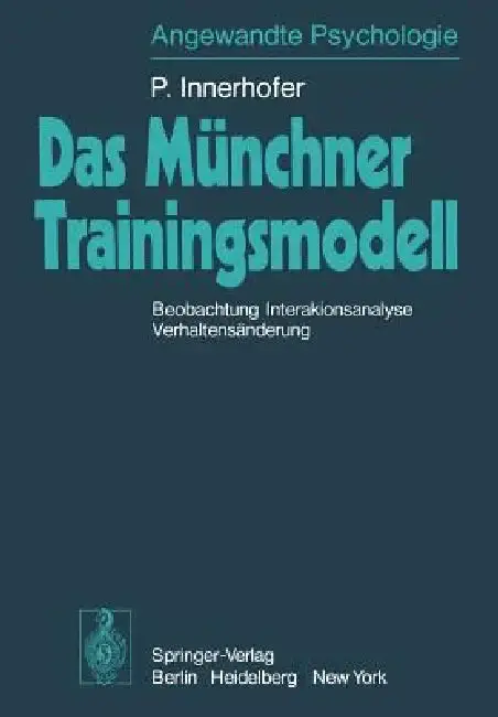 Cover of Das Münchner Trainingsmodell