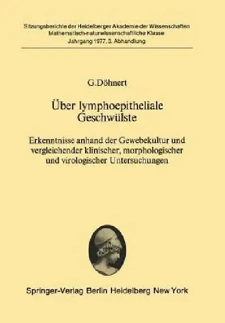 Cover of Über Lymphoepitheliale Geschwülste