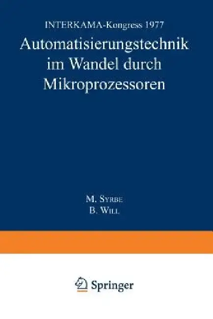 Cover of Automatisierungstechnik Im Wandel Durch Mikroprozessoren