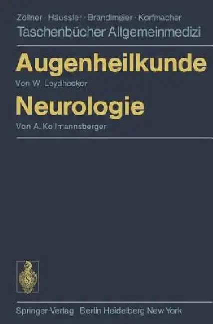 Cover of Augenheilkunde Neurologie