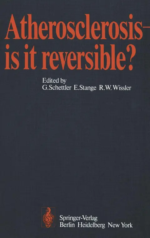 Cover of Atherosclerosis ― is it reversible?