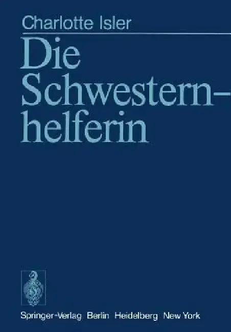 Cover of Die Schwesternhelferin