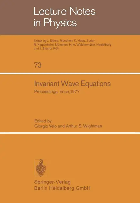 Cover of Invariant Wave Equations