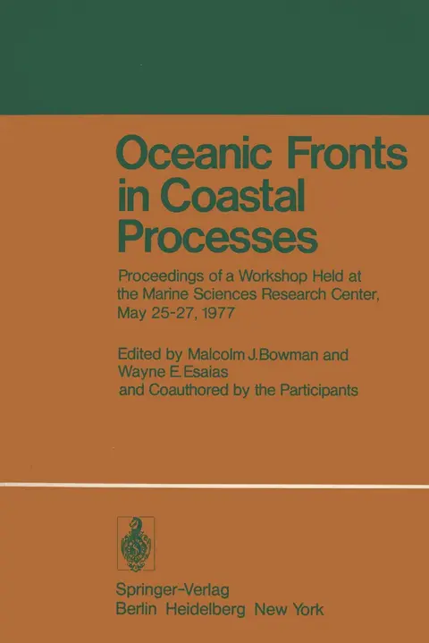 Cover of Oceanic Fronts in Coastal Processes
