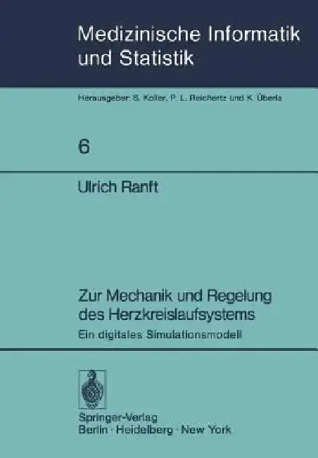 Cover of Zur Mechanik Und Regelung Des Herzkreislaufsystems