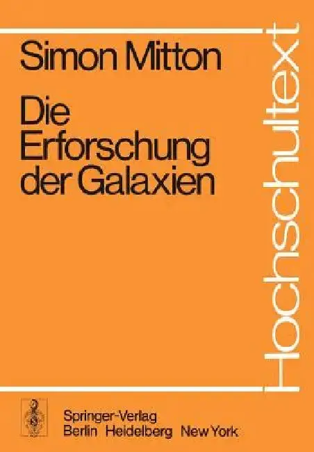 Cover of Die Erforschung Der Galaxien