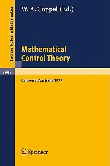 Cover of Mathematical Control Theory