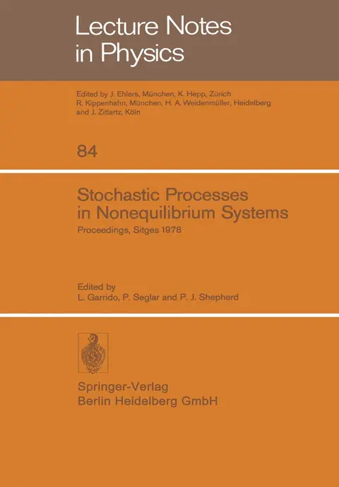 Cover of Stochastic Processes in Nonequilibrium Systems