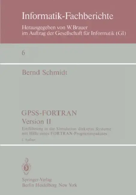Cover of Gpss-Fortran, Version II