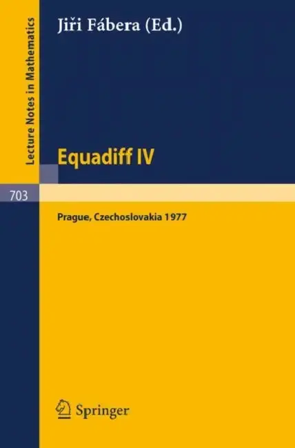 Cover of Equadiff IV