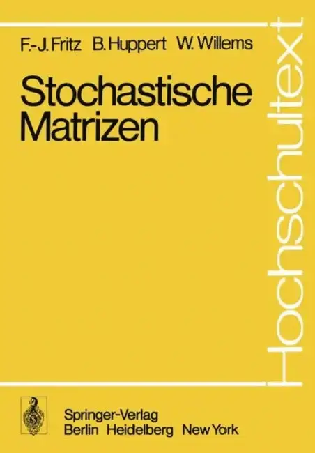 Cover of Stochastische Matrizen