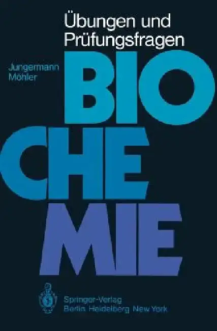Cover of Übungen Und Prüfungsfragen Biochemie