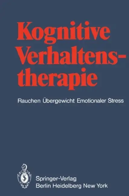 Cover of Kognitive Verhaltenstherapie