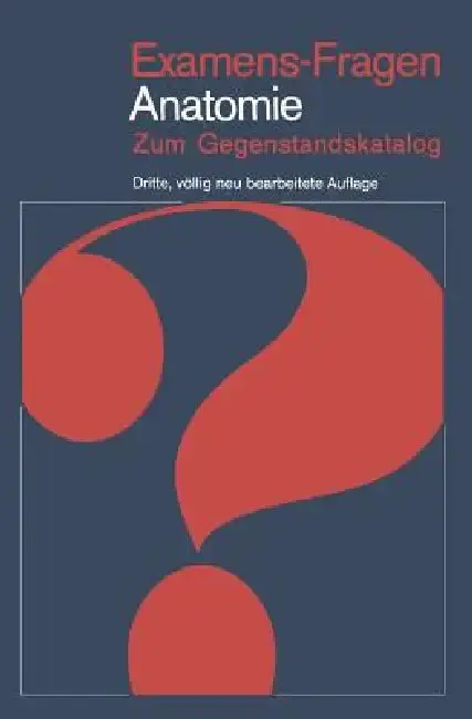 Cover of Examens-Fragen Anatomie