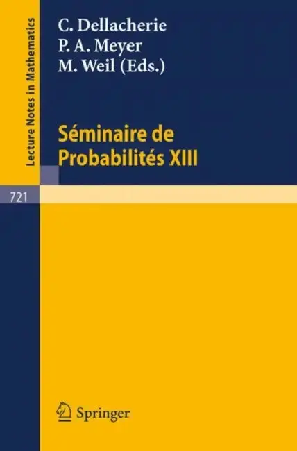 Cover of Séminaire de Probabilités XIII