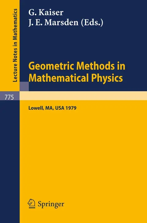 Cover of Geometric Methods in Mathematical Physics