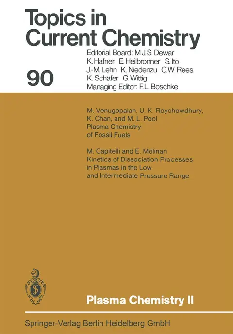 Cover of Plasma Chemistry II