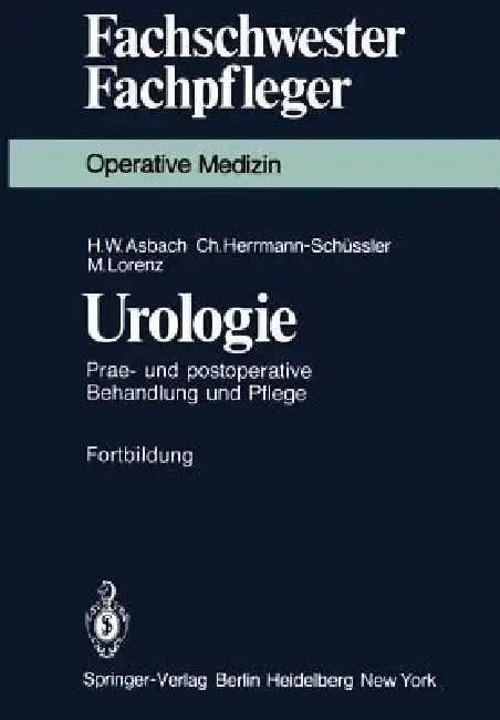 Cover of Urologie