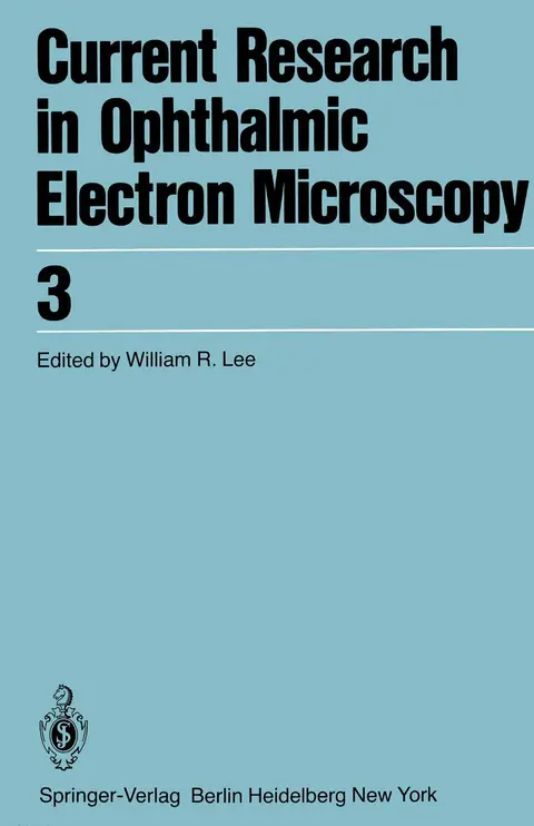 Cover of Current Research in Ophthalmic Electron Microscopy