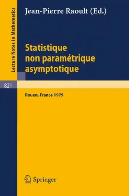 Cover of Statistique Non Parametrique Asymptotique