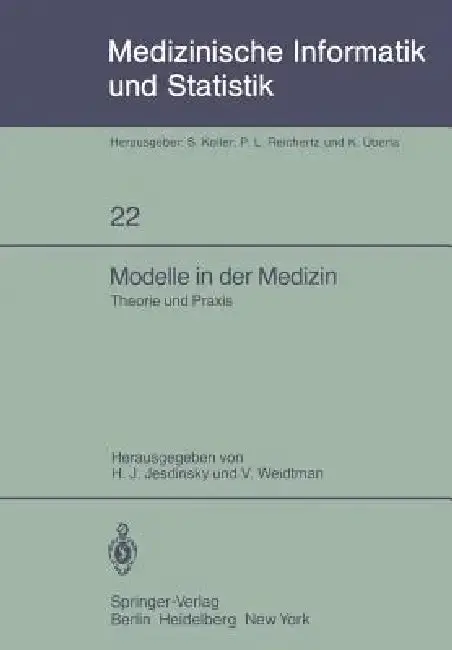 Cover of Modelle in Der Medizin