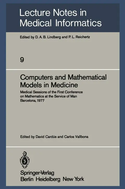 Cover of Computers and Mathematical Models in Medicine