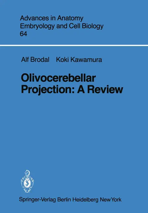 Cover of Olivocerebellar Projection