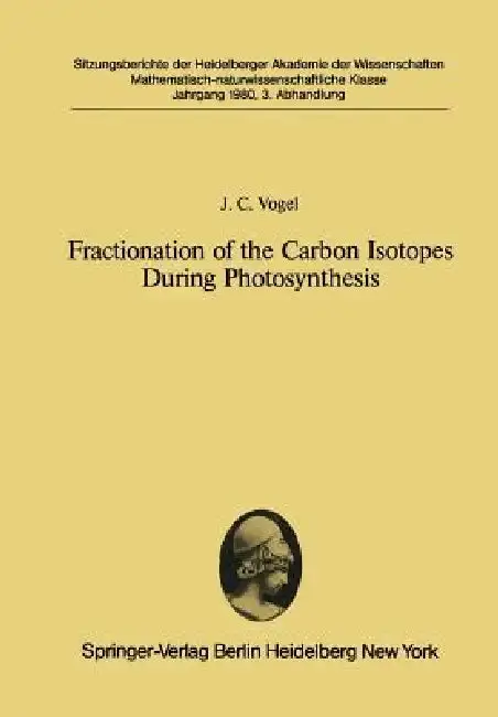 Cover of Fractionation of the Carbon Isotopes During Photosynthesis