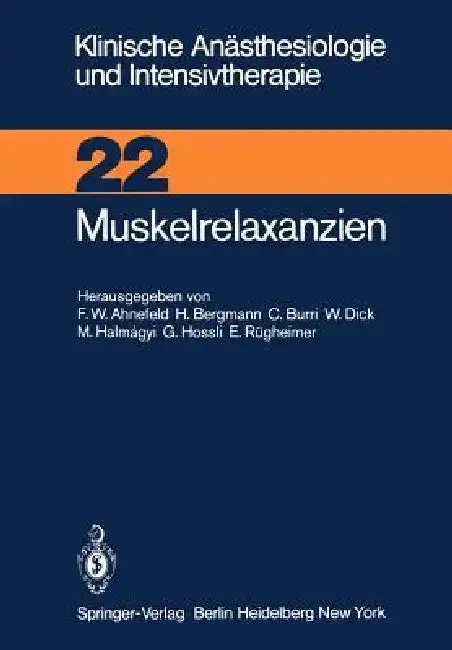 Cover of Muskelrelaxanzien