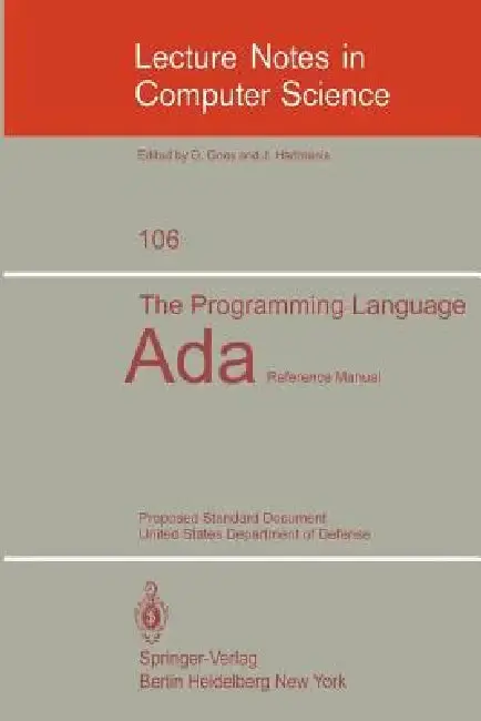 Cover of The Programming Language ADA