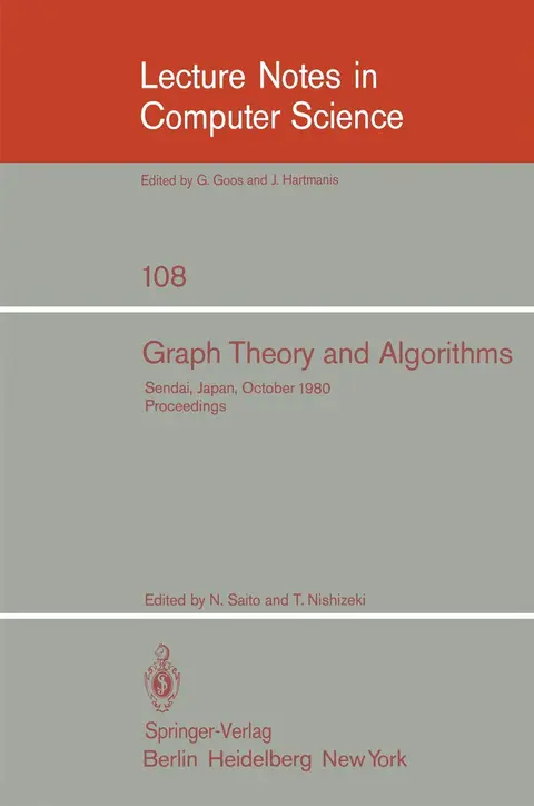 Cover of Graph Theory and Algorithms