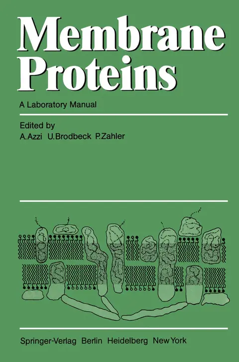 Cover of Membrane Proteins