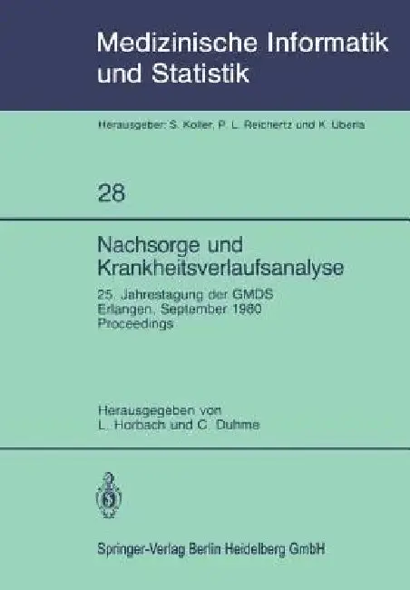 Cover of Nachsorge Und Krankheitsverlaufsanalyse