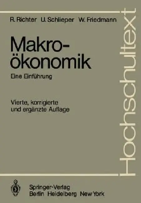 Cover of Makroökonomik