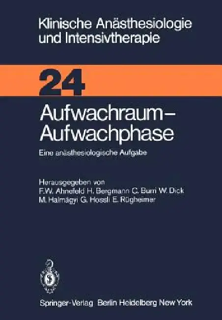 Cover of Aufwachraum -- Aufwachphase