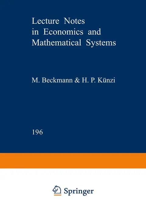 Cover of Information Structures in Economics