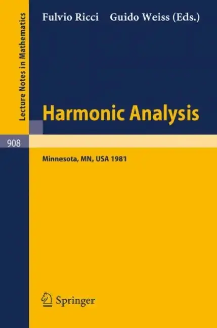 Cover of Harmonic Analysis
