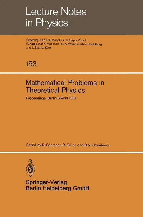Cover of Mathematical Problems in Theoretical Physics