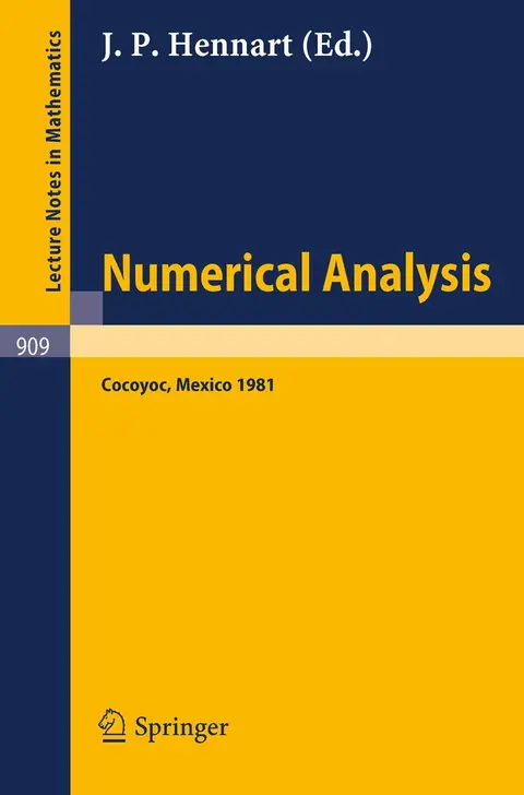 Cover of Numerical Analysis