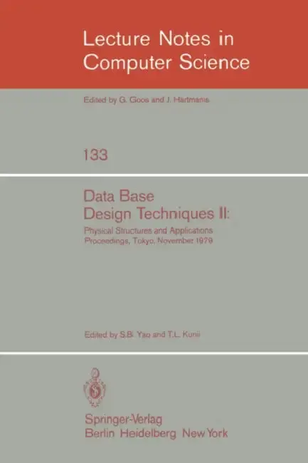 Cover of Data Base Design Techniques II