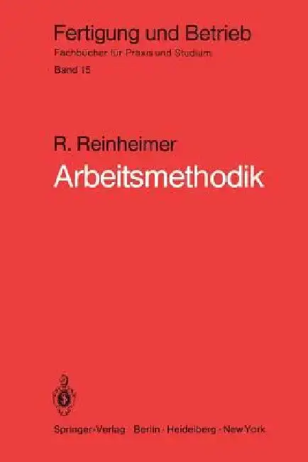 Cover of Arbeitsmethodik