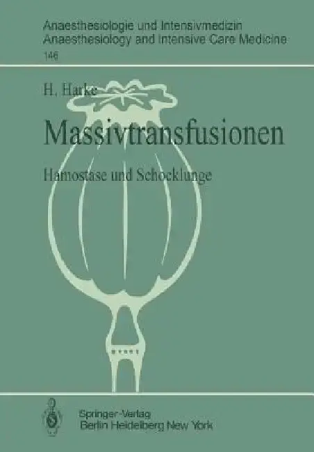 Cover of Massivtransfusionen