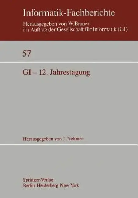 Cover of Gi-12. Jahrestagung