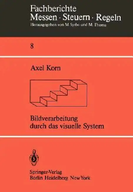 Cover of Bildverarbeitung Durch Das Visuelle System