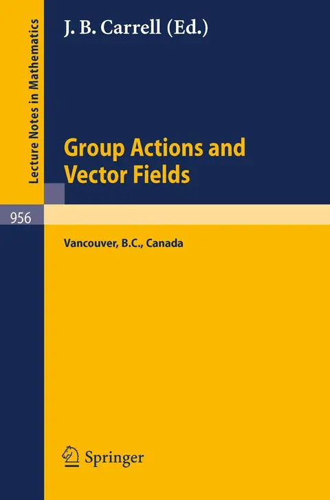 Cover of Group Actions and Vector Fields