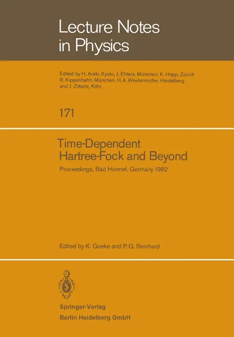 Cover of Time Dependent Hartree-Fock and Beyond