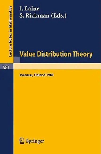 Cover of Value Distribution Theory